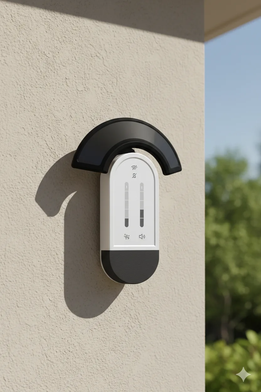The AuraSense outdoor monitoring device